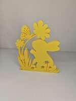 Osterhase mit Blumen