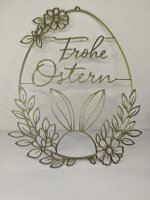 Frohe Ostern Fensterdeko