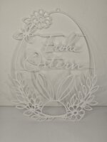 Frohe Ostern Fensterdeko