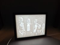 LIthophane Bildplatte